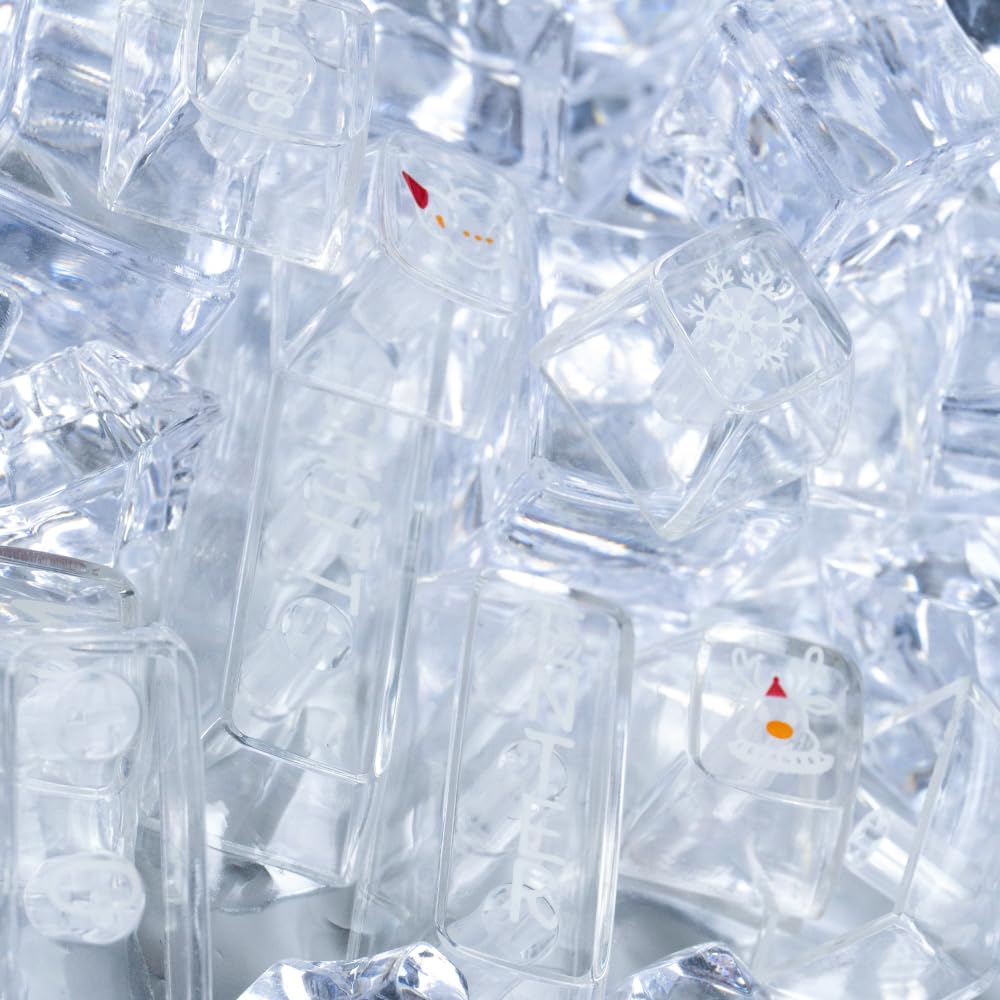 Amazon | CoolKiller クリアキーキャップセット メカニカルキーボード